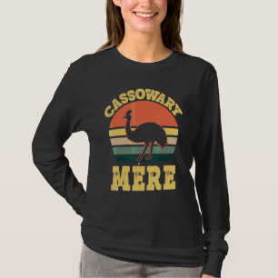 Camiseta Casuario Simple Hermoso Casuario Fiesta Madre Fran