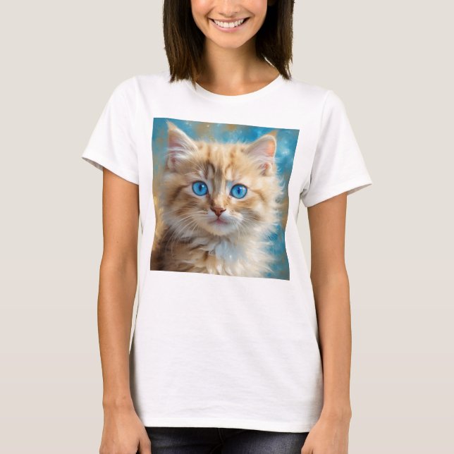 Camiseta Cat-37823 Adorable Cute (Anverso)