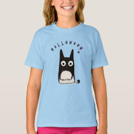 Camiseta Cat and Halloween, personalized