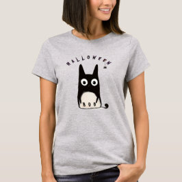 Camiseta Cat and Halloween, personalized