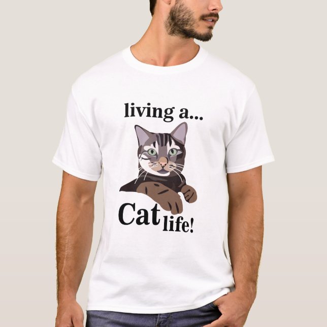 Camiseta Cat Animal Lover Funny (Anverso)