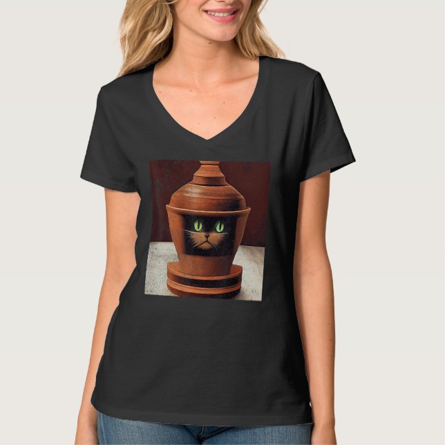 Camiseta Cat Art (Anverso)