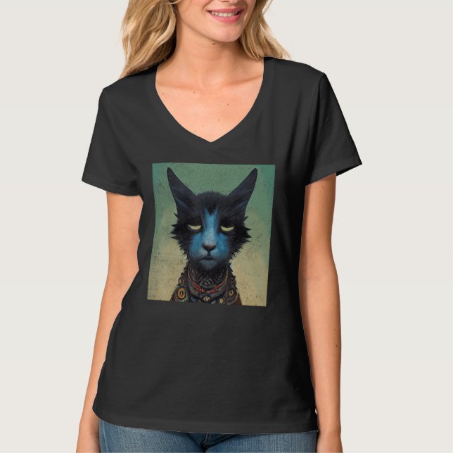 Camiseta Cat Art 10 (Anverso)