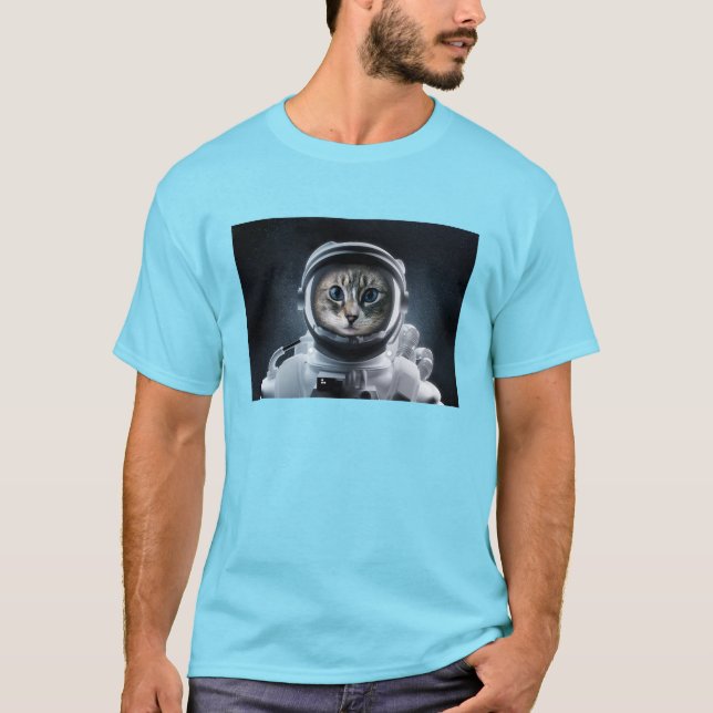 Camiseta Cat Astronauta Chloe (Anverso)