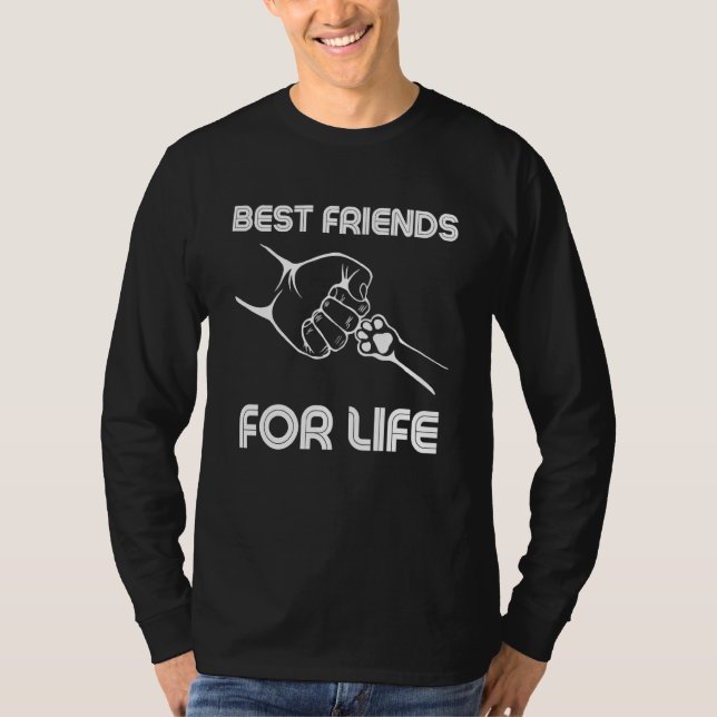 Camiseta Cat Best Friends For Life First Bump Men Women Lov (Anverso)