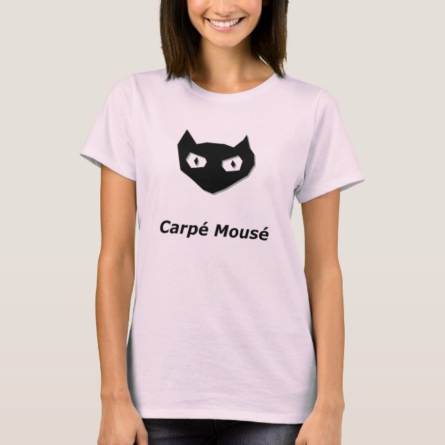 Camiseta Cat Boo Carpe Mouse (Anverso)