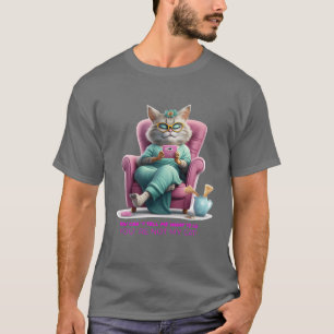 Camiseta Cat Boss chica