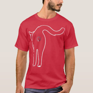 Camiseta Cat Butt Cargando Gracioso Regalo De Gato