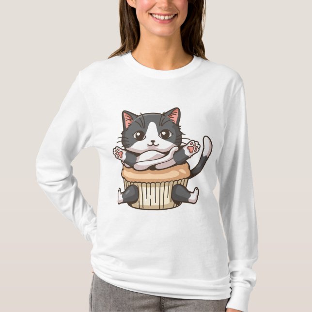 Camiseta CAT Cake (Anverso)