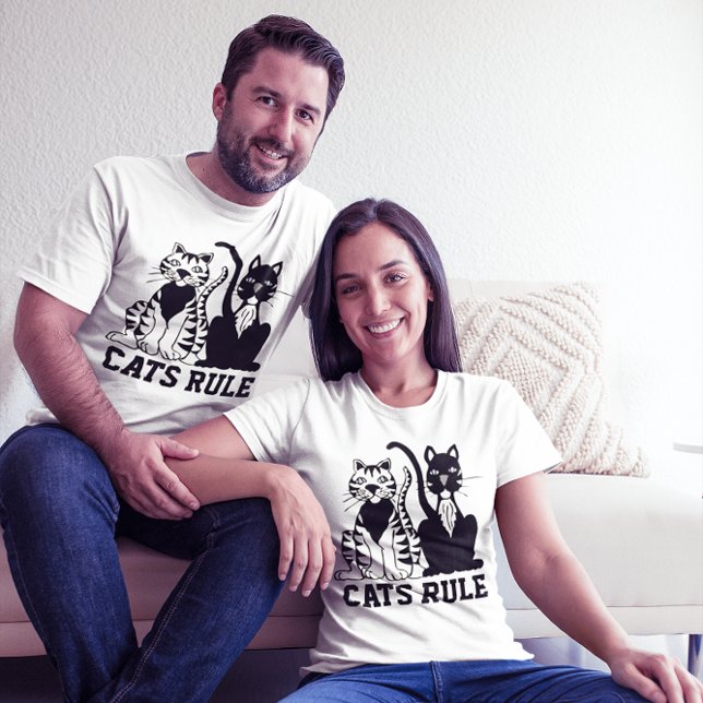 CAMISETA CAT CATS RULE T-SHIRTS (Subido por el creador)