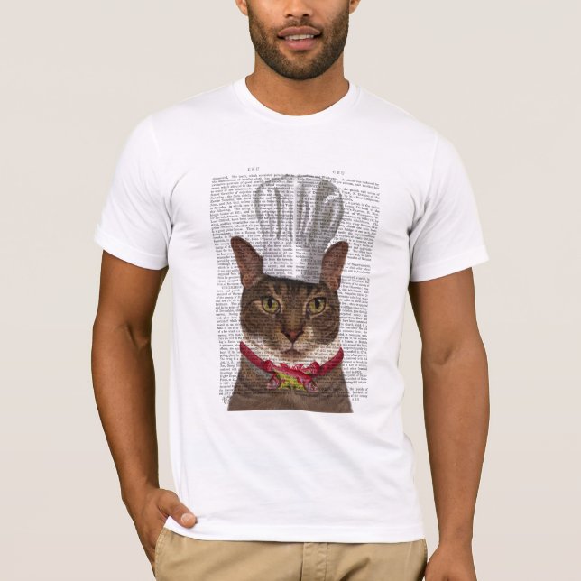 Camiseta Cat Chef (Anverso)