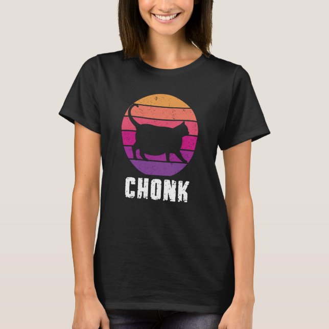 Camiseta Cat Chonk Cats Cat Mom Cat Dad Cat (Anverso)
