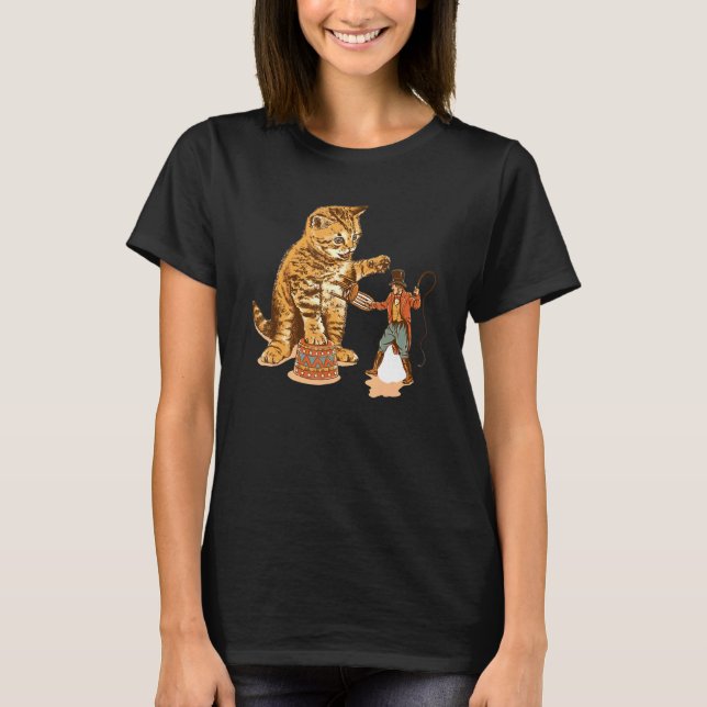 Camiseta Cat Clown Feline Cat Kitten Circus (Anverso)