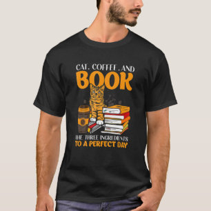 Camiseta Cat Coffee Y Reserve Sus Ingredientes En Un Perfec