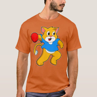 Camiseta Cat como jugador de balonmano con balonmano 2