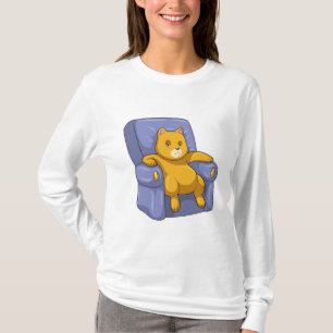 Camiseta Cat con Sofa