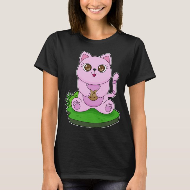 Camiseta Cat Cookie (Anverso)