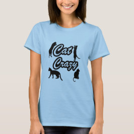 Camiseta Cat Crazy