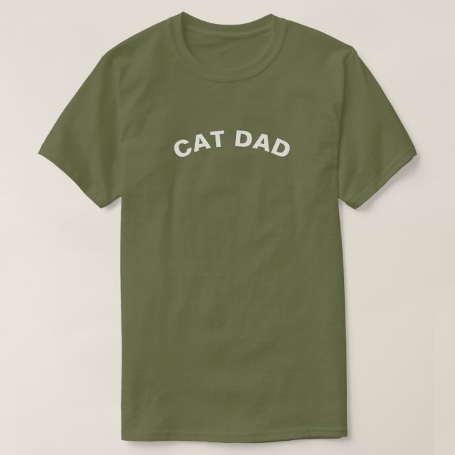 Camiseta CAT DAD (Diseño del anverso)