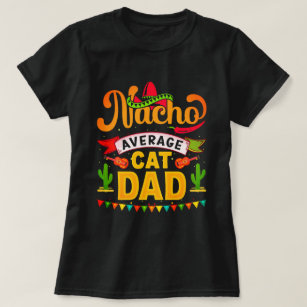 Camiseta Cat Dad Cinco De Mayo - Cinco De Mayo
