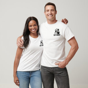 Camiseta CAT DAD DADDY Fleece zip jogger