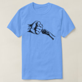 Camiseta Cat Dad Fist Bump Shirt