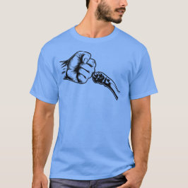 Camiseta Cat Dad Fist Bump Shirt