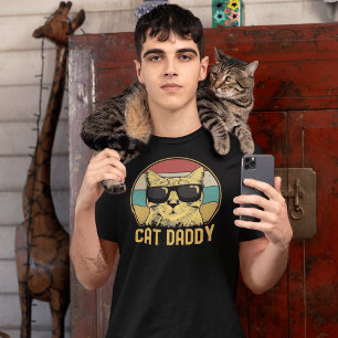 Camiseta Cat Dad Funny Cat Lovers