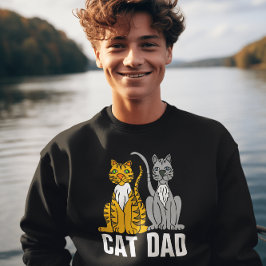 CAMISETA CAT DAD T-SHIRTS
