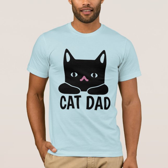 CAMISETA CAT DAD T-SHIRTS (Anverso)