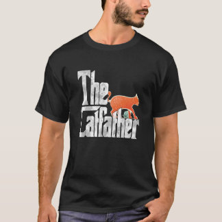 Camiseta Cat Dad The Catfather Crazy Cat Father Kitty Daddy