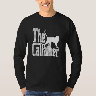 Camiseta Cat Dad The Catfather Crazy Cat Father Kitty Daddy