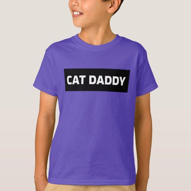 Camiseta CAT DADDY boys T-SHIRTS (Anverso)