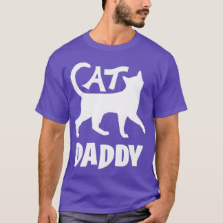 Camiseta Cat Daddy Cat Lover