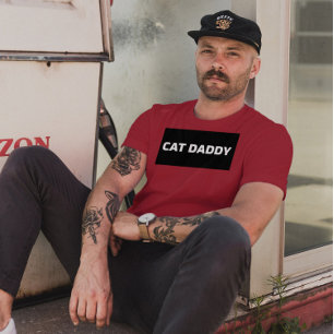 CAMISETA CAT DADDY DAD T-SHIRTS
