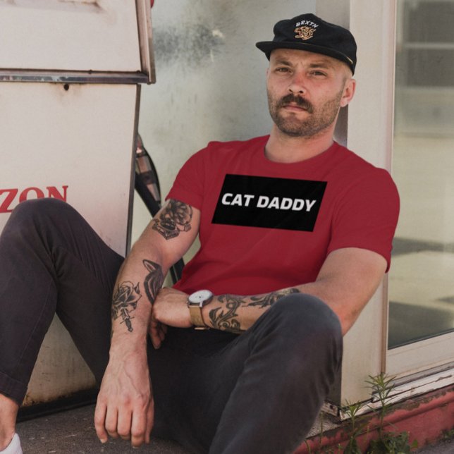 CAMISETA CAT DADDY DAD T-SHIRTS (Subido por el creador)