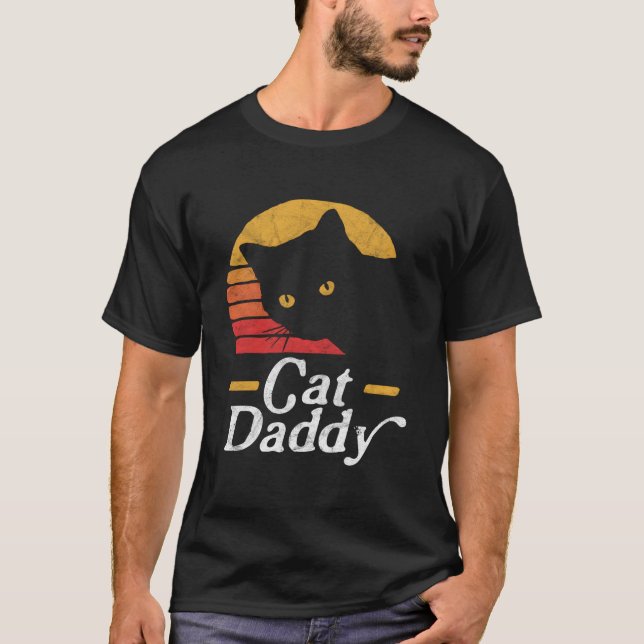 Camiseta Cat Daddy Eighties Style Cat Distressed (Anverso)
