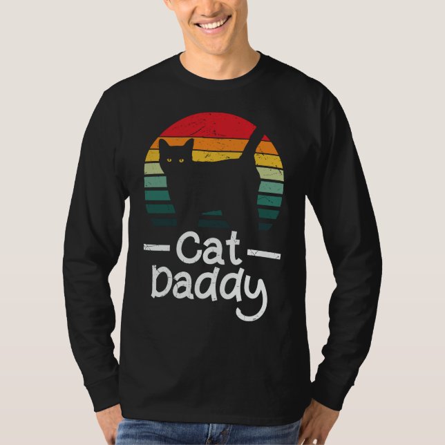 Camiseta Cat Daddy Mens Long Sleeve (Anverso)