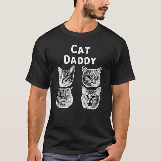 Camiseta Cat Daddy Retro (Anverso)