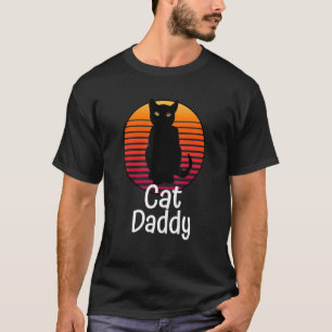 Camiseta Cat Daddy Vintage Estilo Cat Retro Mejor Da Gato