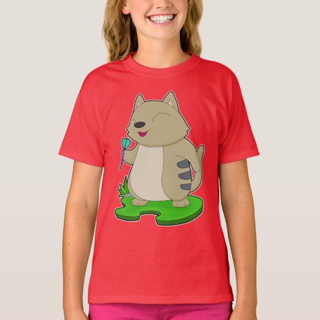 Camiseta Cat Darts Dart (Anverso)