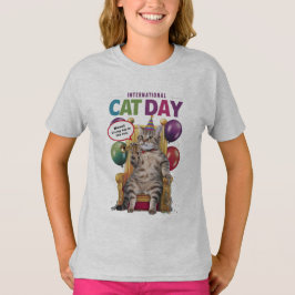 CAMISETA CAT DAY SPATIAL