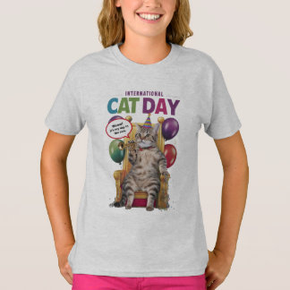 CAMISETA CAT DAY SPATIAL