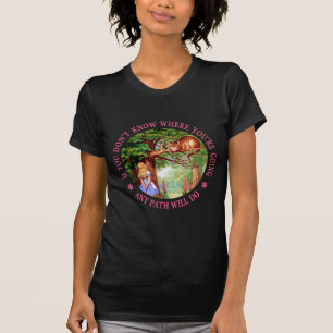 CAMISETA CAT DE CHESHIRE - CUALQUIER TRAYECTORIA HARÁ