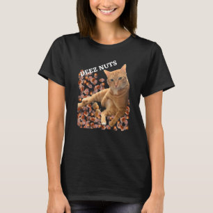 Camiseta Cat Deez Nuts Chiste Con Acorns