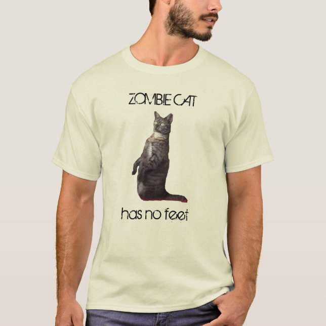 CAMISETA CAT DEL ZOMBI (Anverso)