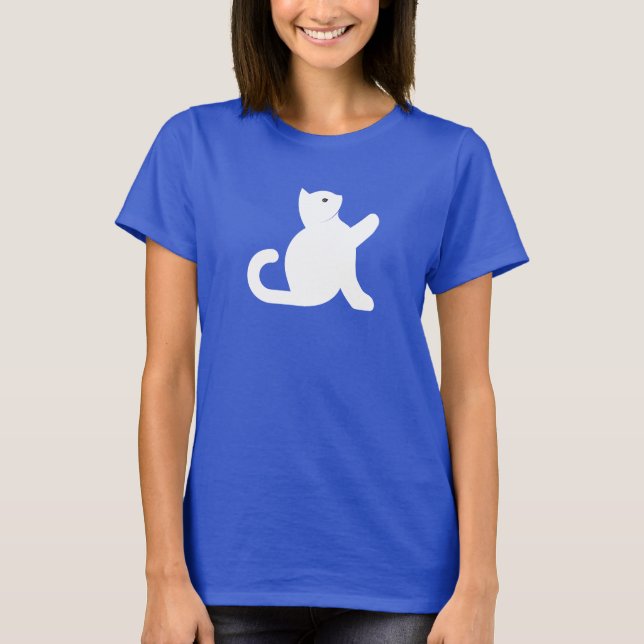 Camiseta Cat Dice Hola (Anverso)