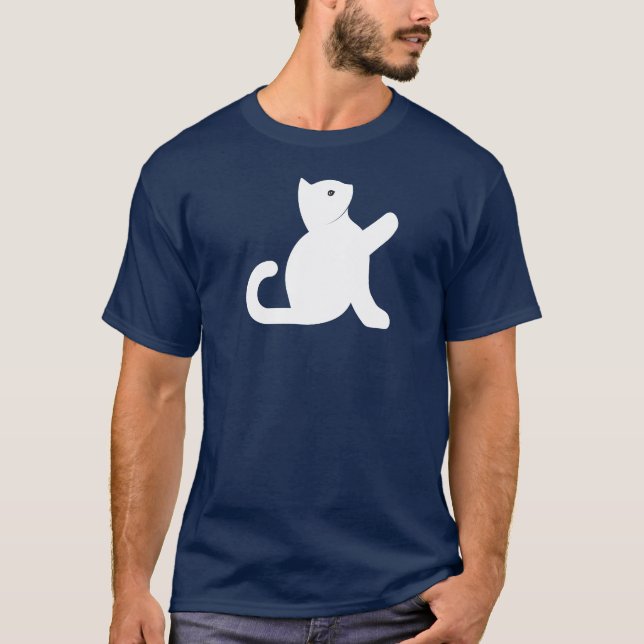 Camiseta Cat Dice Hola (Anverso)