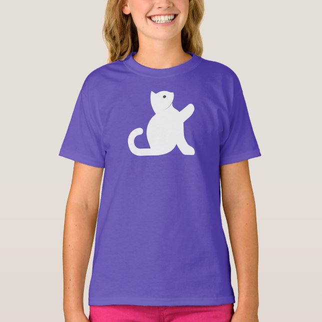 Camiseta Cat Dice Hola (Anverso)