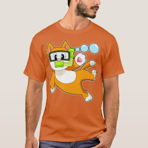 Camiseta Cat Diver Snorkel